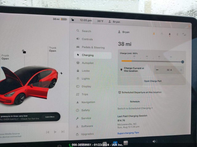 5YJ3E1EA0NF113543 Tesla Model 3 Rear-wheel Drive