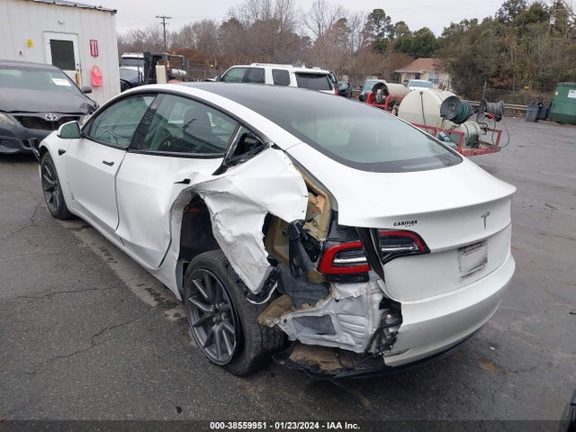 5YJ3E1EA0NF113543 Tesla Model 3 Rear-wheel Drive