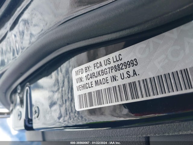 1C4RJKBG7P8829993 Jeep Grand Cherokee L Limited 4x4