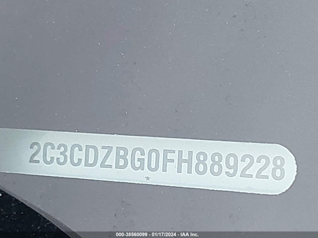 Dodge Challenger Sxt Plus Or R/t Plus 2015 2C3CDZBG0FH889228 Image 9