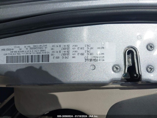 Dodge Grand Caravan Sxt 2017 2C4RDGCG3HR695962 Image 9