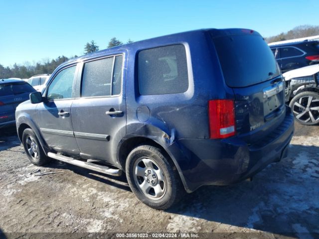 5FNYF4H20FB040121 Honda PILOT LX