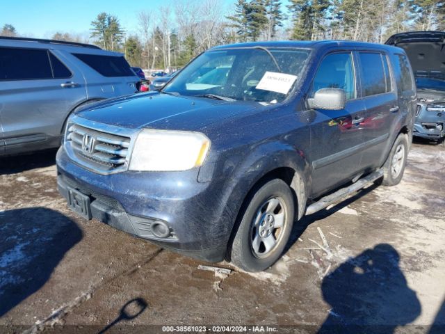 5FNYF4H20FB040121 Honda PILOT LX