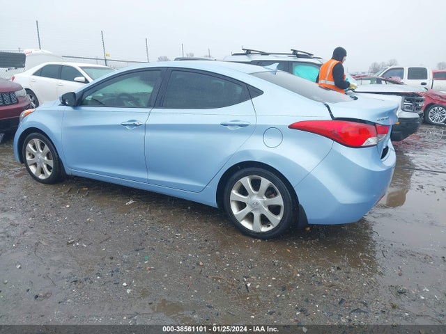 2012 HYUNDAI ELANTRA LIMITED (ULSAN PLANT) VIN: KMHDH4AE3CU266648