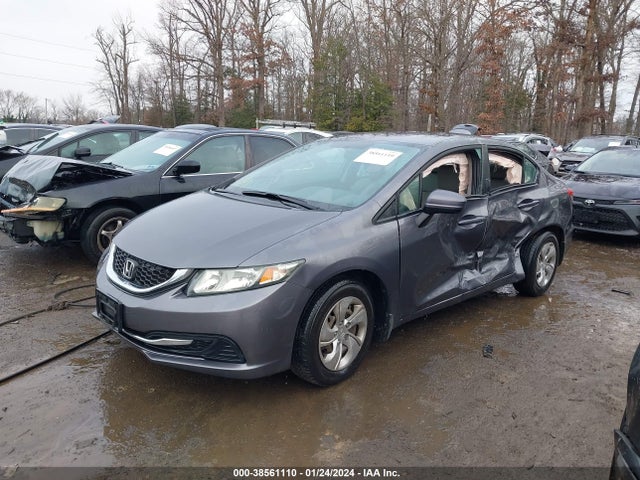 Honda Civic Lx 2015 19XFB2E53FE041520 Image 2