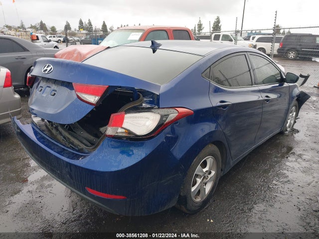 2015 HYUNDAI ELANTRA SE VIN: 5NPDH4AE0FH645285