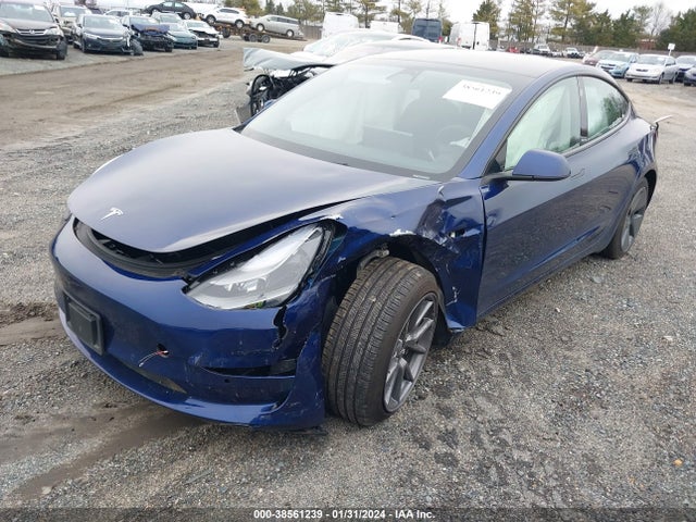 2022 TESLA MODEL 3 5YJ3E1EB8NF333845 Photo 1