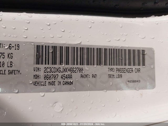 Dodge Charger Scat Pack Rwd 2019 2C3CDXGJXKH662700 Image 9