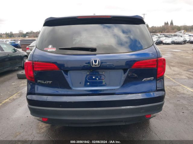 5FNYF6H53HB069508 Honda Pilot Ex-l