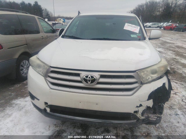 2012 TOYOTA HIGHLANDER BASE V6 VIN: 5TDBK3EH5CS150514