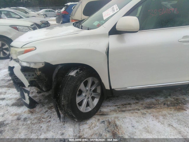 2012 TOYOTA HIGHLANDER BASE V6 VIN: 5TDBK3EH5CS150514