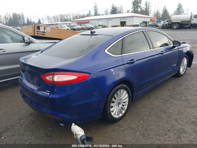 2013 FORD FUSION HYBRID SE VIN: 3FA6P0LU6DR257552