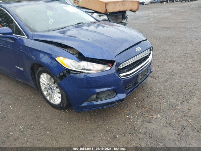 2013 FORD FUSION HYBRID SE VIN: 3FA6P0LU6DR257552