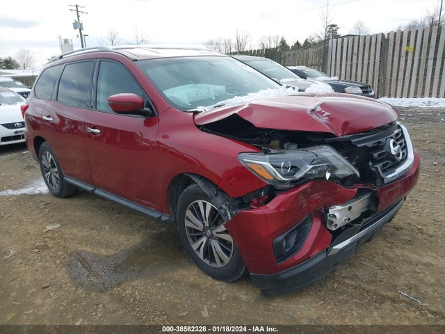 2017 NISSAN PATHFINDER SV VIN: 5N1DR2MN8HC648216