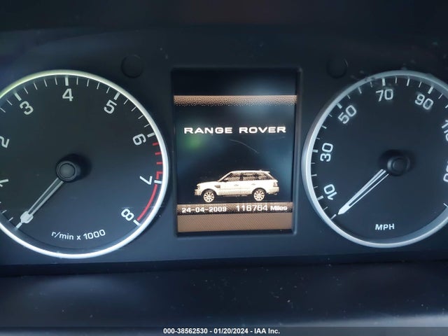 2011 LAND ROVER RANGE ROVER SPORT HSE VIN: SALSK2D46BA268486