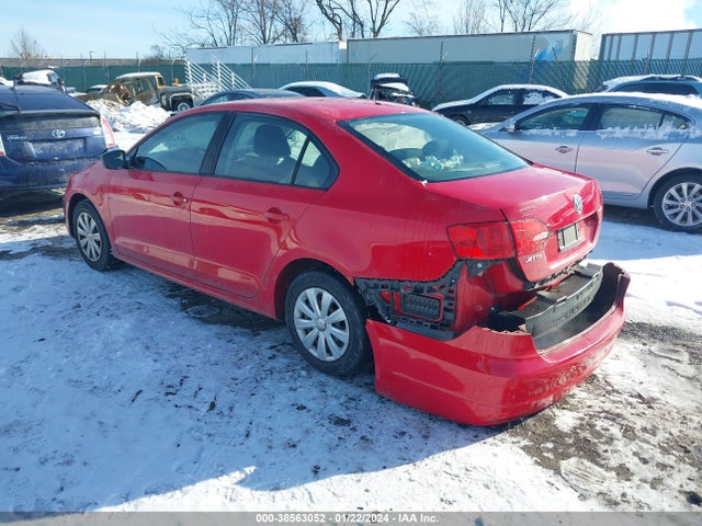 2012 VOLKSWAGEN JETTA 2.0L S VIN: 3VW2K7AJ2CM414477