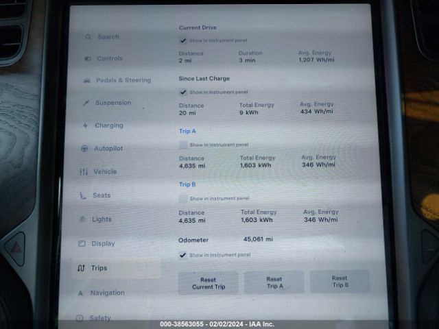 5YJXCBE25LF279933 Tesla Model X Long Range Dual Motor All-wheel Drive/long Range Plus Dual Motor All-wheel Drive