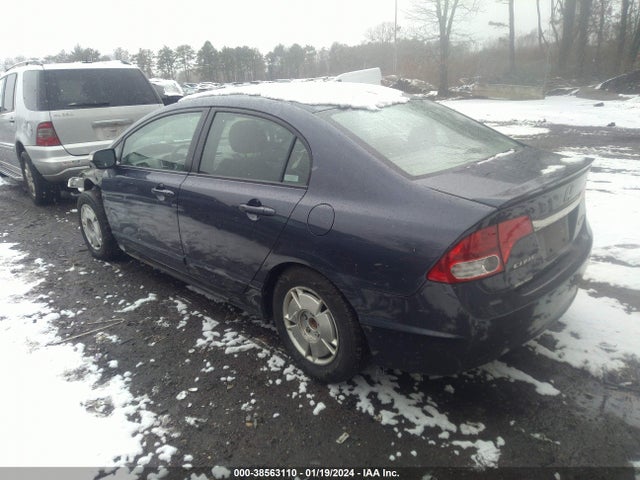2009 HONDA CIVIC HYBRID VIN: JHMFA36299S008891