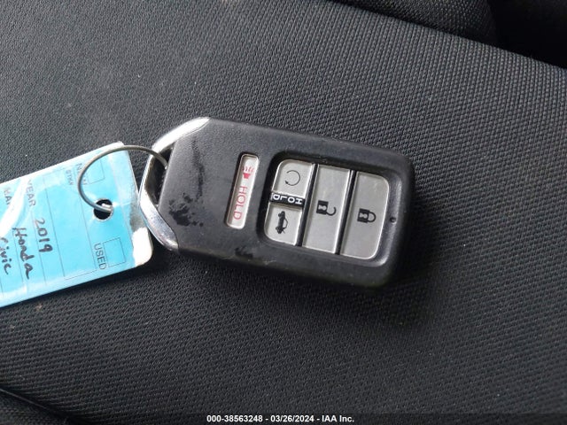 Honda CIVIC EX 2019 JHMFC1F37KX001289 Image 11