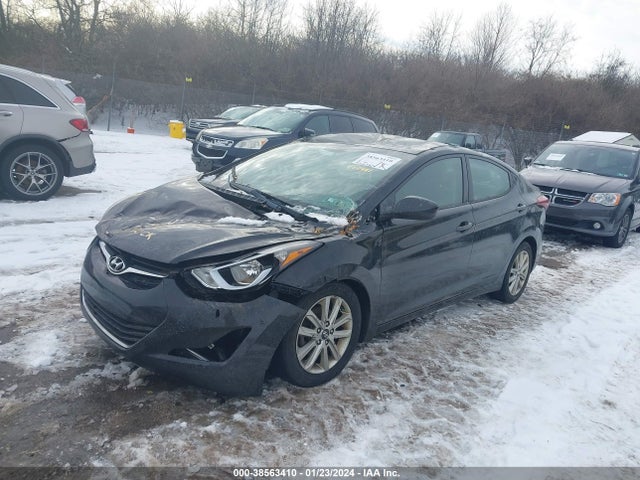 2014 HYUNDAI ELANTRA SE (ULSAN PLANT) VIN: KMHDH4AE4EU140981