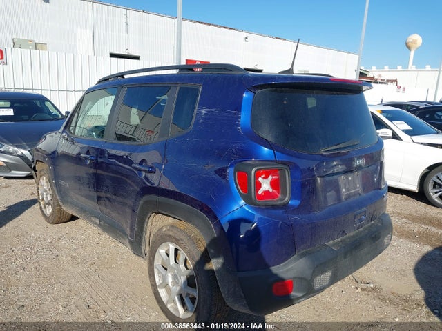 2020 JEEP RENEGADE LATITUDE FWD VIN: ZACNJABB7LPM07106