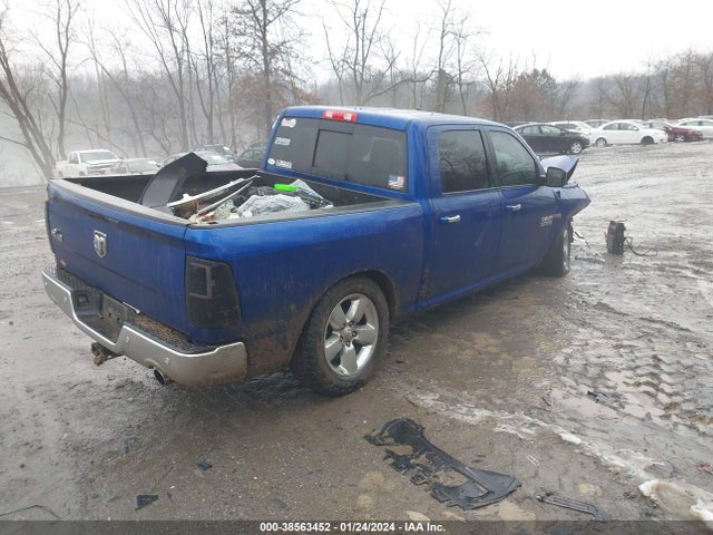 2017 RAM 1500 BIG HORN 4X2 5'7 BOX VIN: 3C6RR6LTXHG668327