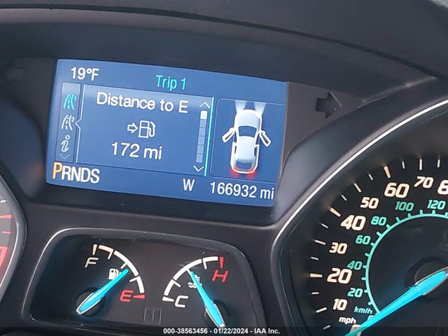 2013 FORD ESCAPE SE VIN: 1FMCU9GX8DUC64411