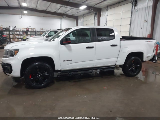 2021 CHEVROLET COLORADO 4WD SHORT BOX LT VIN: 1GCGTCEN6M1237829