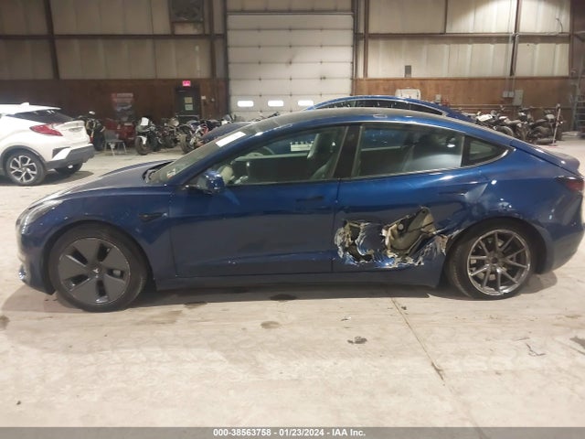 2021 TESLA MODEL 3 LONG RANGE DUAL MOTOR ALL-WHEEL DRIVE VIN: 5YJ3E1EBXMF836811
