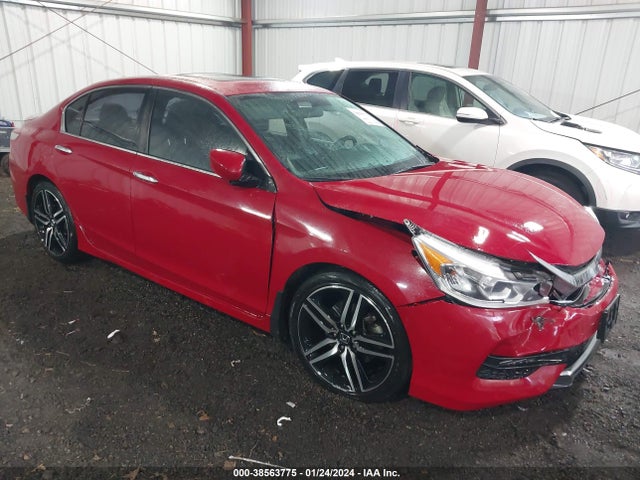 2016 Honda Accord Sport მანქანა იყიდება აუქციონზე, vin: 1HGCR2F59GA145674, აუქციონის ნომერი: 38563775