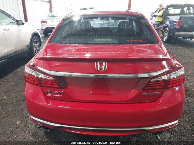2016 Honda Accord Sport მანქანა იყიდება აუქციონზე, vin: 1HGCR2F59GA145674, აუქციონის ნომერი: 38563775