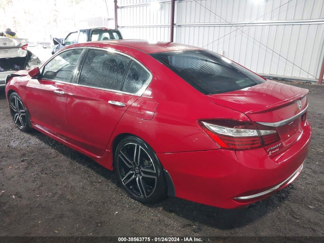 2016 Honda Accord Sport მანქანა იყიდება აუქციონზე, vin: 1HGCR2F59GA145674, აუქციონის ნომერი: 38563775