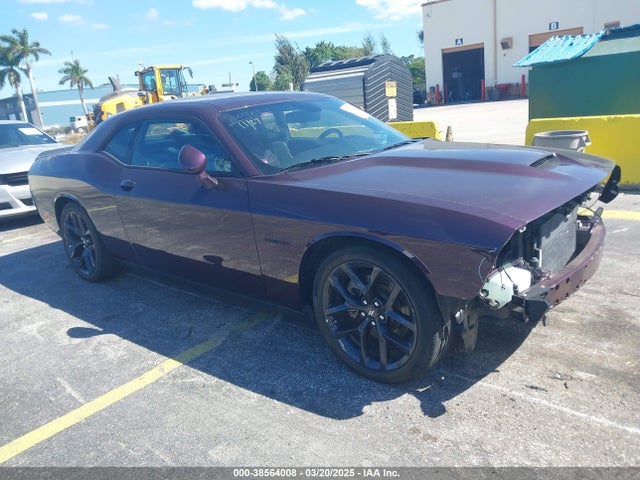 38564008 :رقم المزاد ، 2C3CDZBT7NH233989 vin ، 2022 Dodge Challenger R/t مزاد بيع