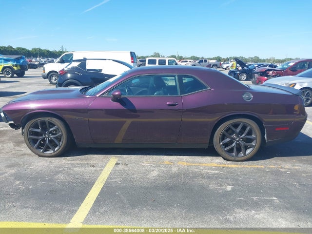 38564008 :رقم المزاد ، 2C3CDZBT7NH233989 vin ، 2022 Dodge Challenger R/t مزاد بيع