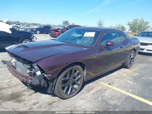 38564008 :رقم المزاد ، 2C3CDZBT7NH233989 vin ، 2022 Dodge Challenger R/t مزاد بيع
