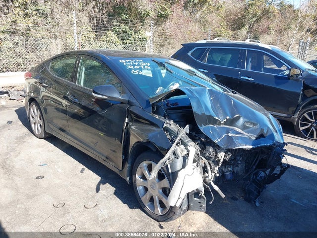 2013 HYUNDAI ELANTRA LIMITED VIN: 5NPDH4AE6DH369076