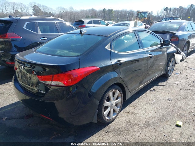 2013 HYUNDAI ELANTRA LIMITED VIN: 5NPDH4AE6DH369076