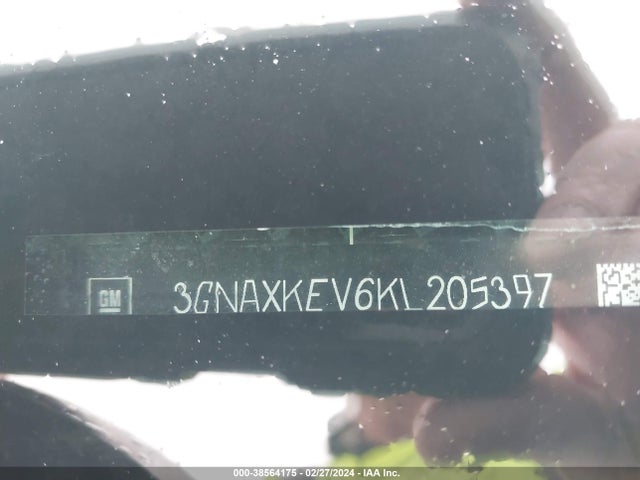 Chevrolet EQUINOX LT 2019 3GNAXKEV6KL205397 Image 9