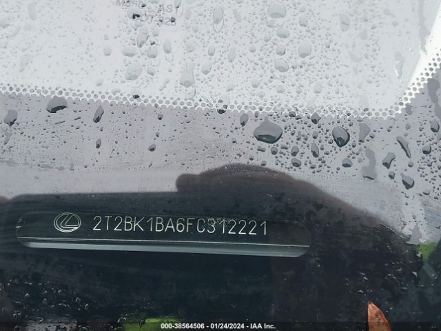 2T2BK1BA6FC312221 Lexus RX 350