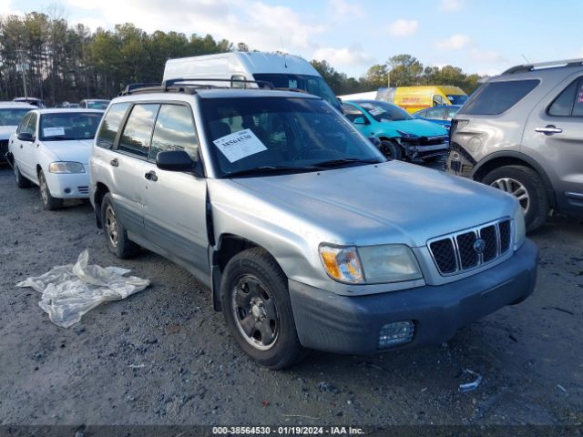 Auction sale of the 2002 Subaru Forester L, vin: JF1SF63582H719282, lot number: 38564530