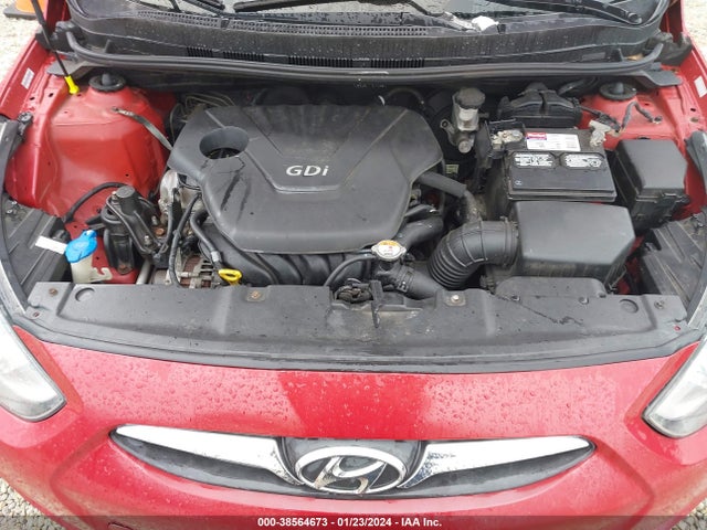 2013 HYUNDAI ACCENT GS VIN: KMHCT5AE6DU140642