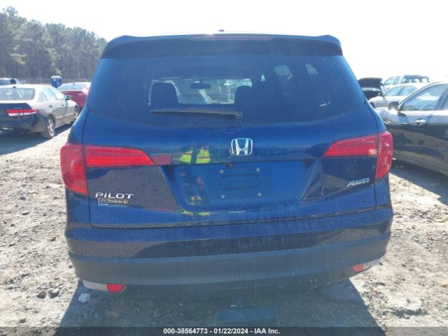 5FNYF6H58JB027535 Honda Pilot Ex-l