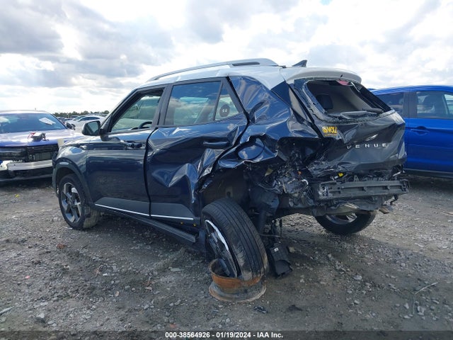 Hyundai Venue Limited 2022 KMHRC8A30NU146450 Image 3