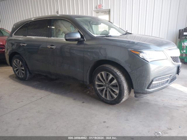 Auction sale of the 2014 Acura Mdx Technology Package, vin: 5FRYD4H49EB023516, lot number: 38564982