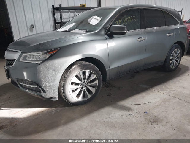 Acura Mdx Technology Package 2014 5FRYD4H49EB023516 Image 2