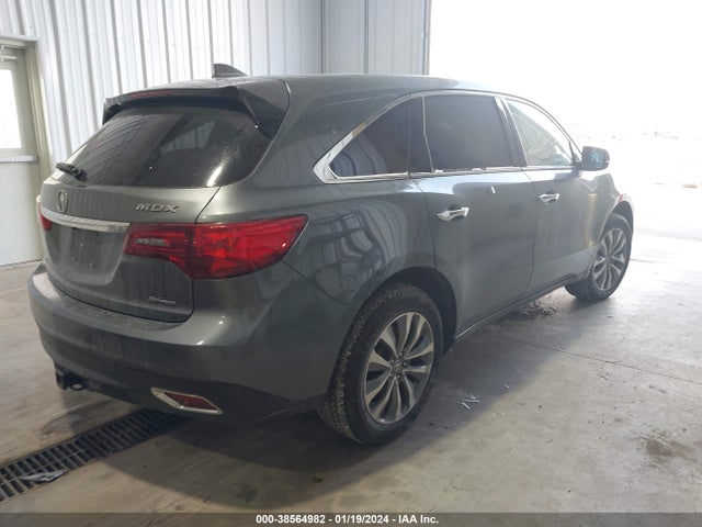 Acura Mdx Technology Package 2014 5FRYD4H49EB023516 Image 4