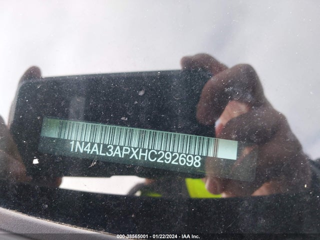 Nissan Altima 2.5 Sr 2017 1N4AL3APXHC292698 Image 9