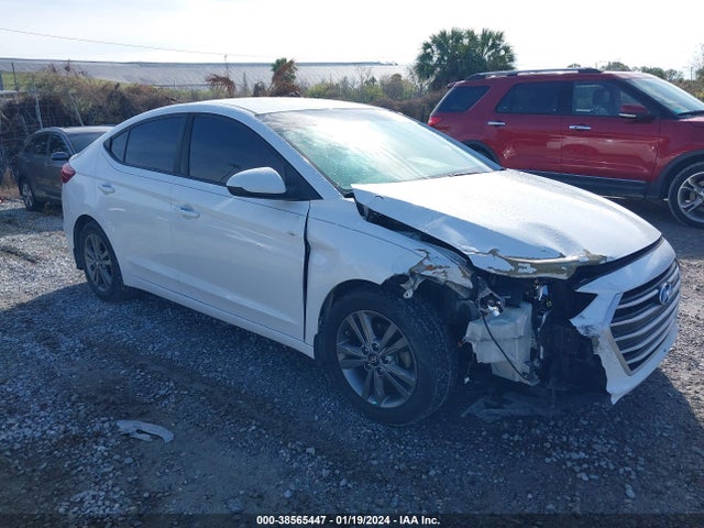 2018 HYUNDAI ELANTRA SEL VIN: 5NPD84LF1JH259800