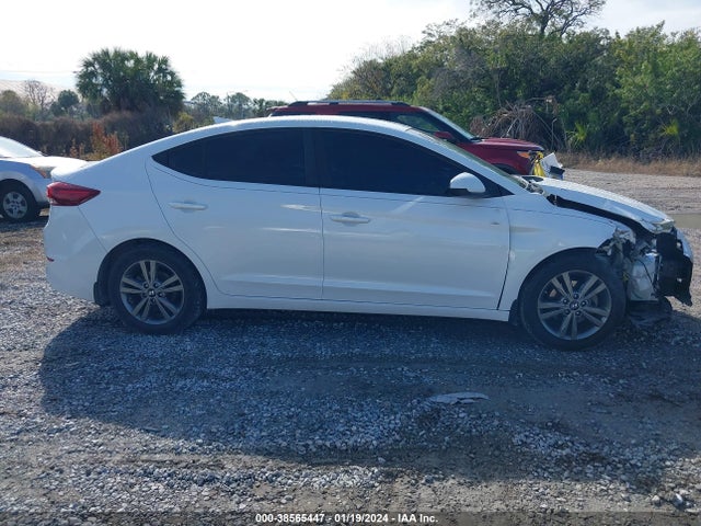 2018 HYUNDAI ELANTRA SEL VIN: 5NPD84LF1JH259800