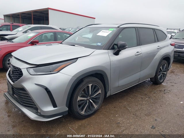 Toyota Highlander Xse 2021 5TDLZRAH3MS088007 Image 2
